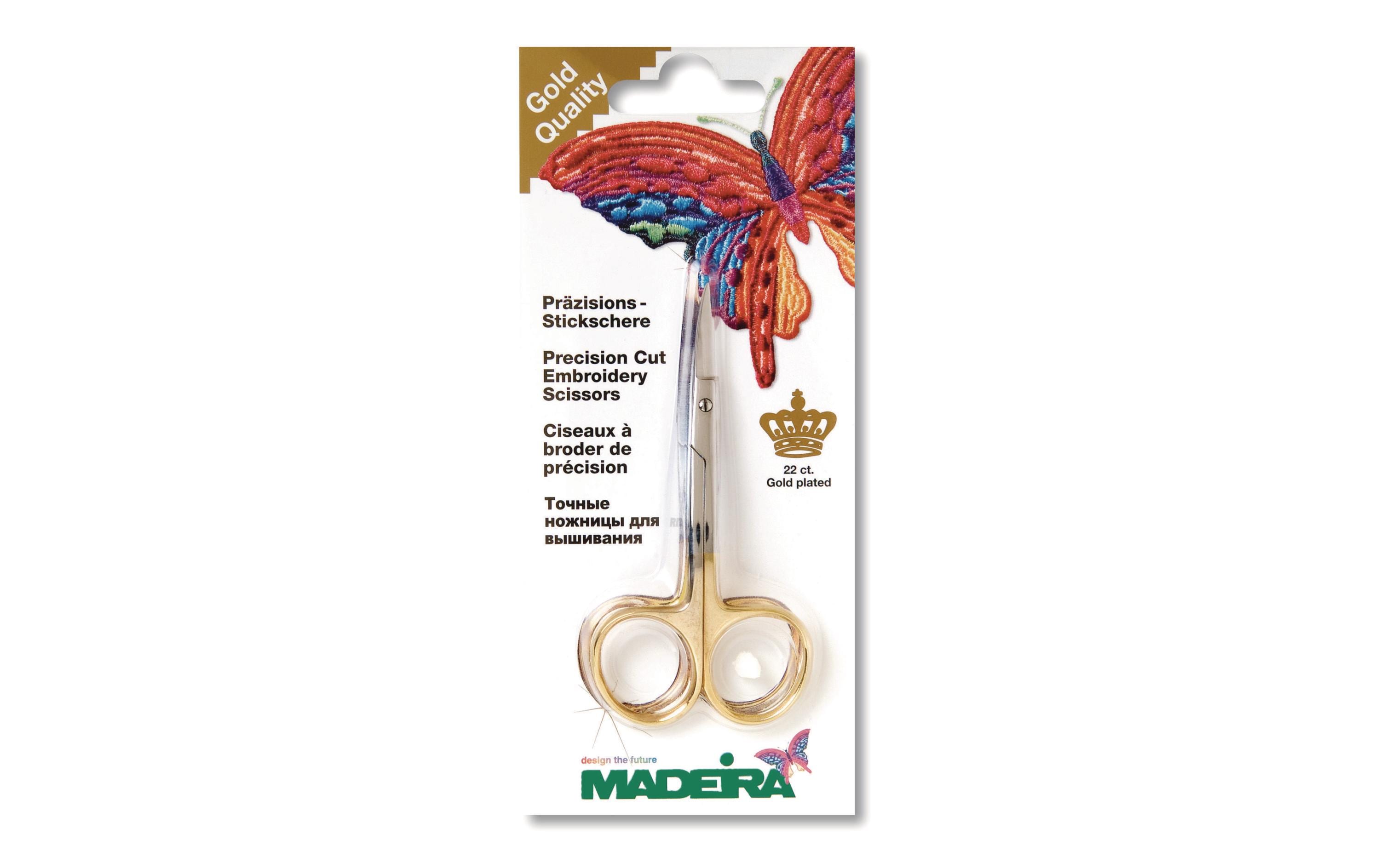 Madeira Stickzubehör Präzisions-Stickschere 1 Stück