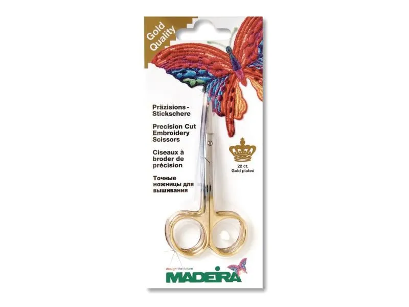 Madeira Stickzubehör Präzisions-Stickschere 1 Stück Madeira Stickzubehör Präzisions-Stickschere 1 Stück