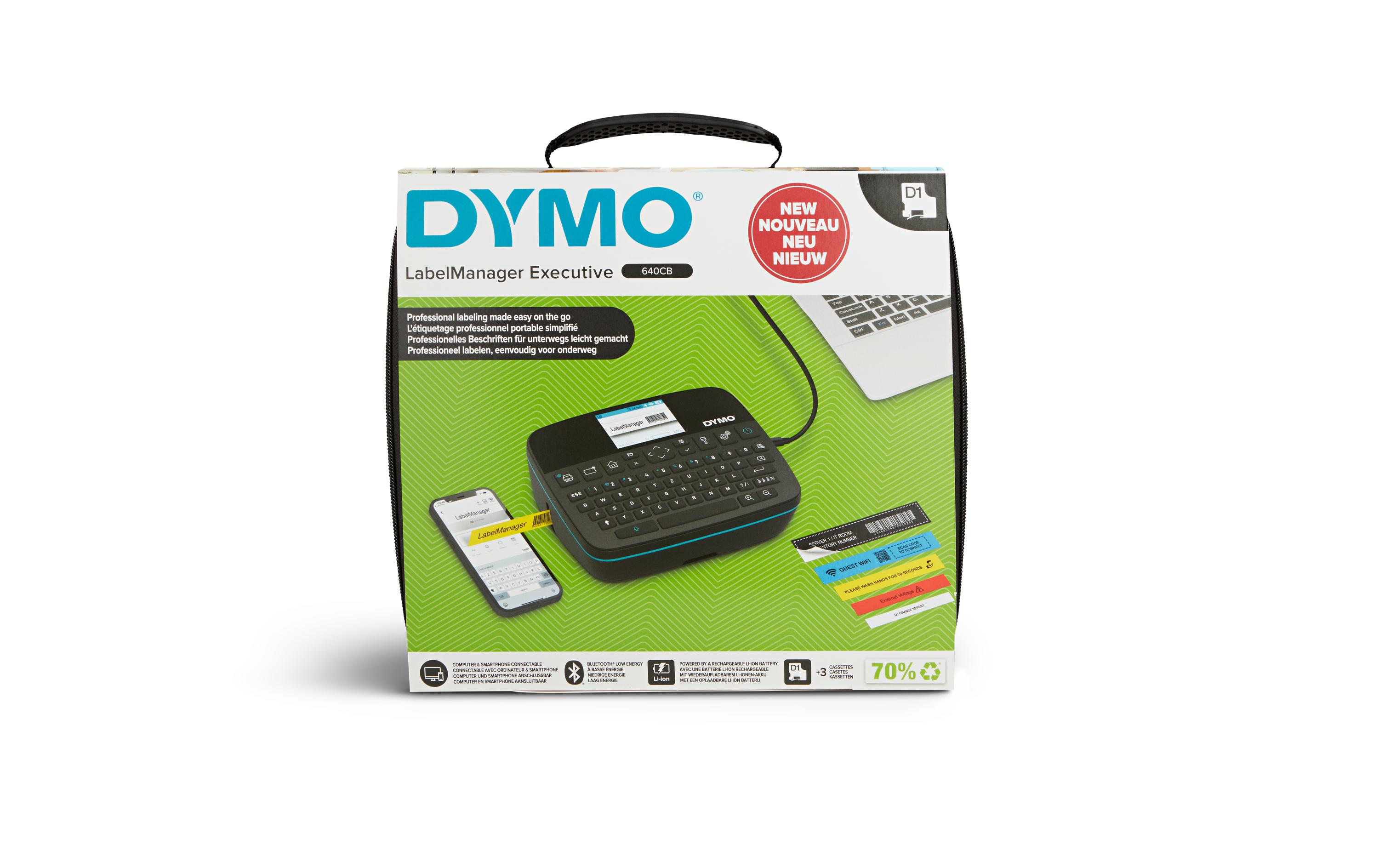 DYMO Beschriftungsgerät LabelManager 640 CB, QWZ-Tast. Koffer-Set