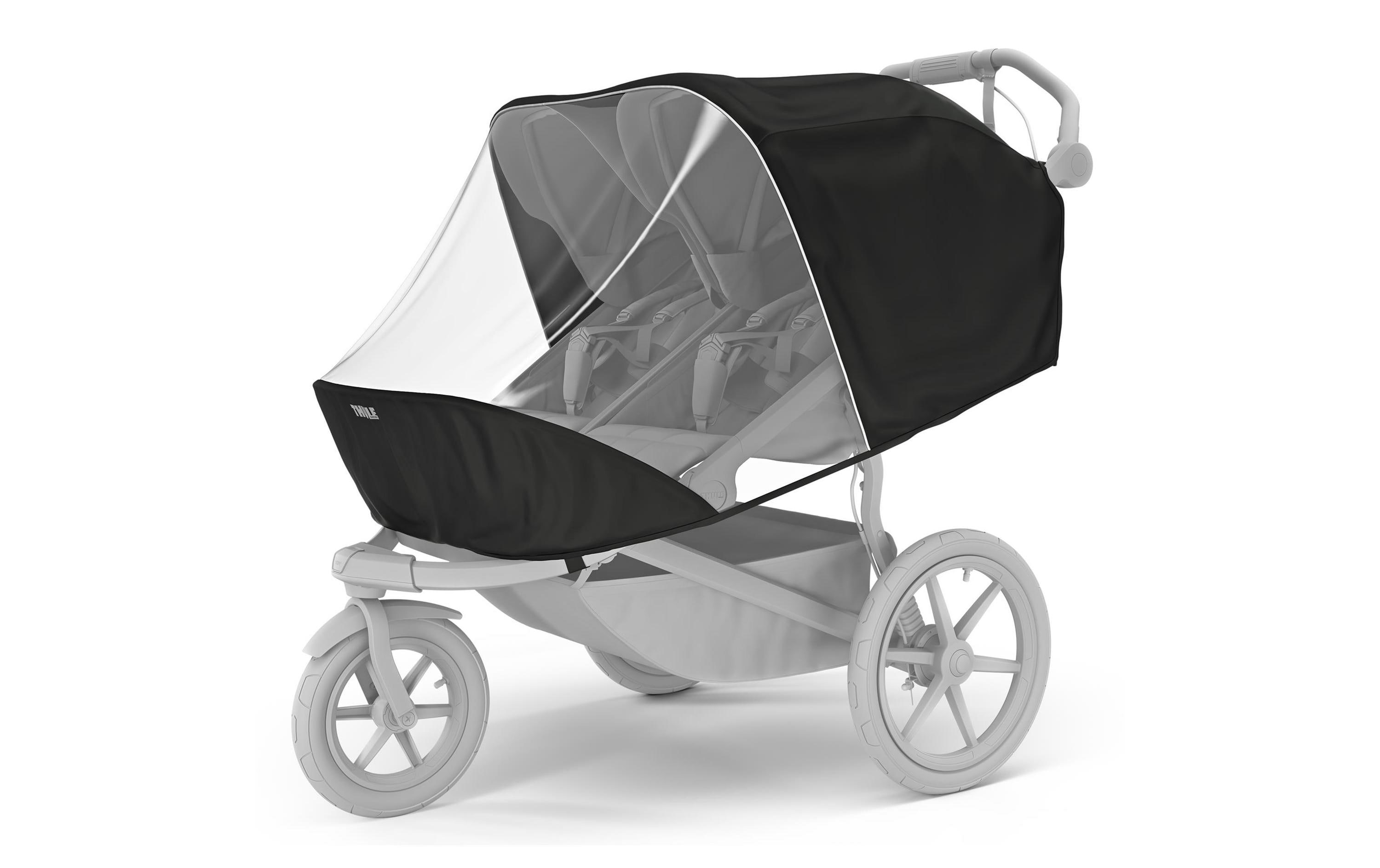 Thule Regenschutz Urban Glide 3 double Schwarz Thule Regenschutz Urban Glide 3 double Schwarz