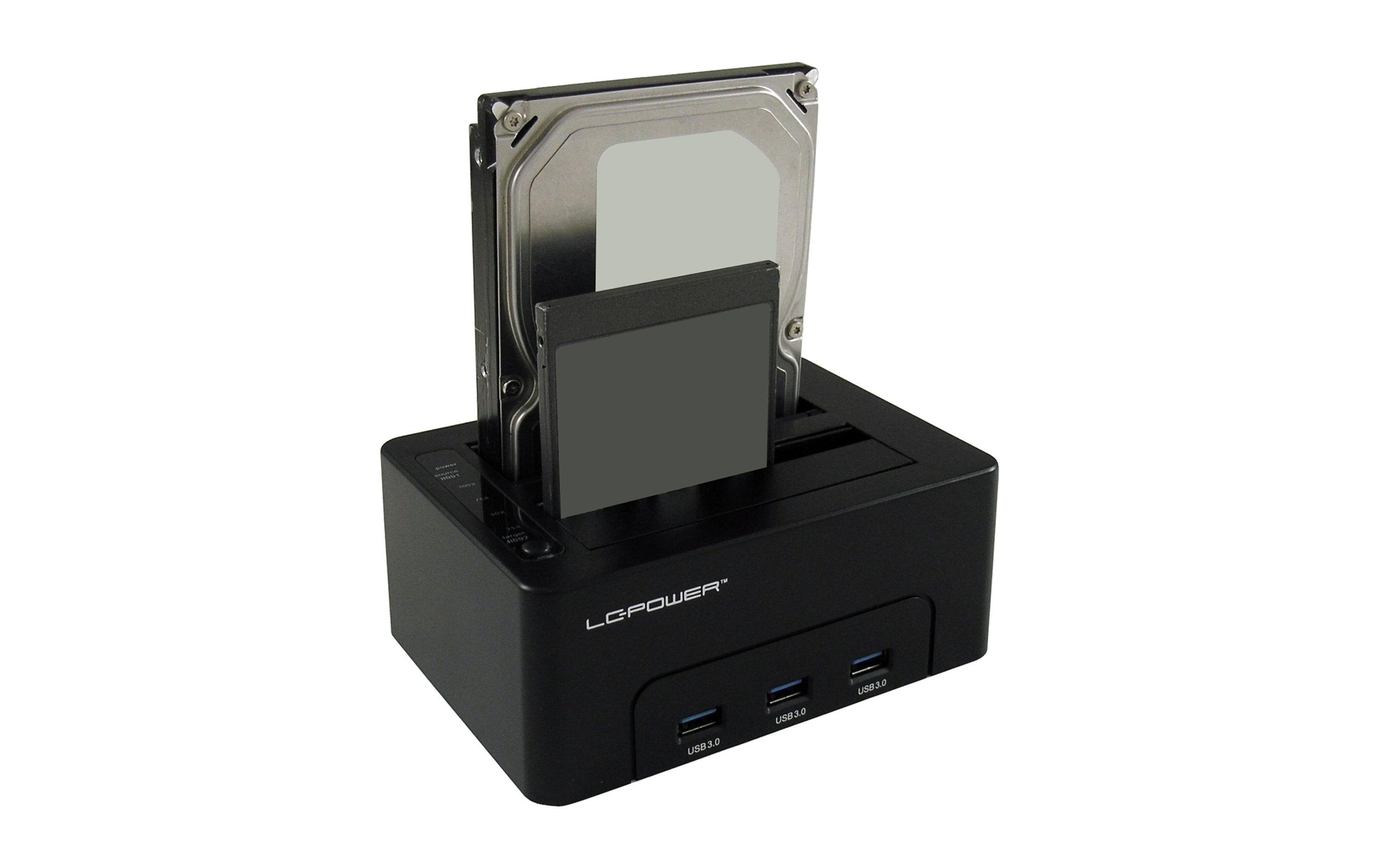 LC-Power Docking- und Klonstation LC-DOCK-U3-HUB LC-Power Docking- und Klonstation LC-DOCK-U3-HUB