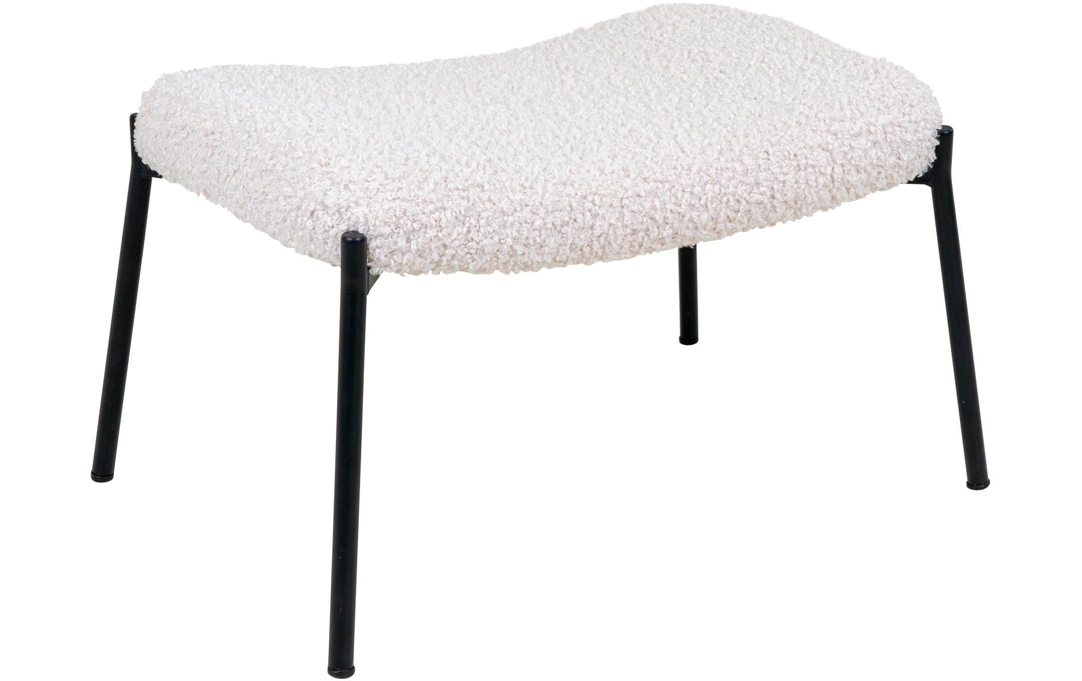 House Nordic Hocker Glasgow Weiss