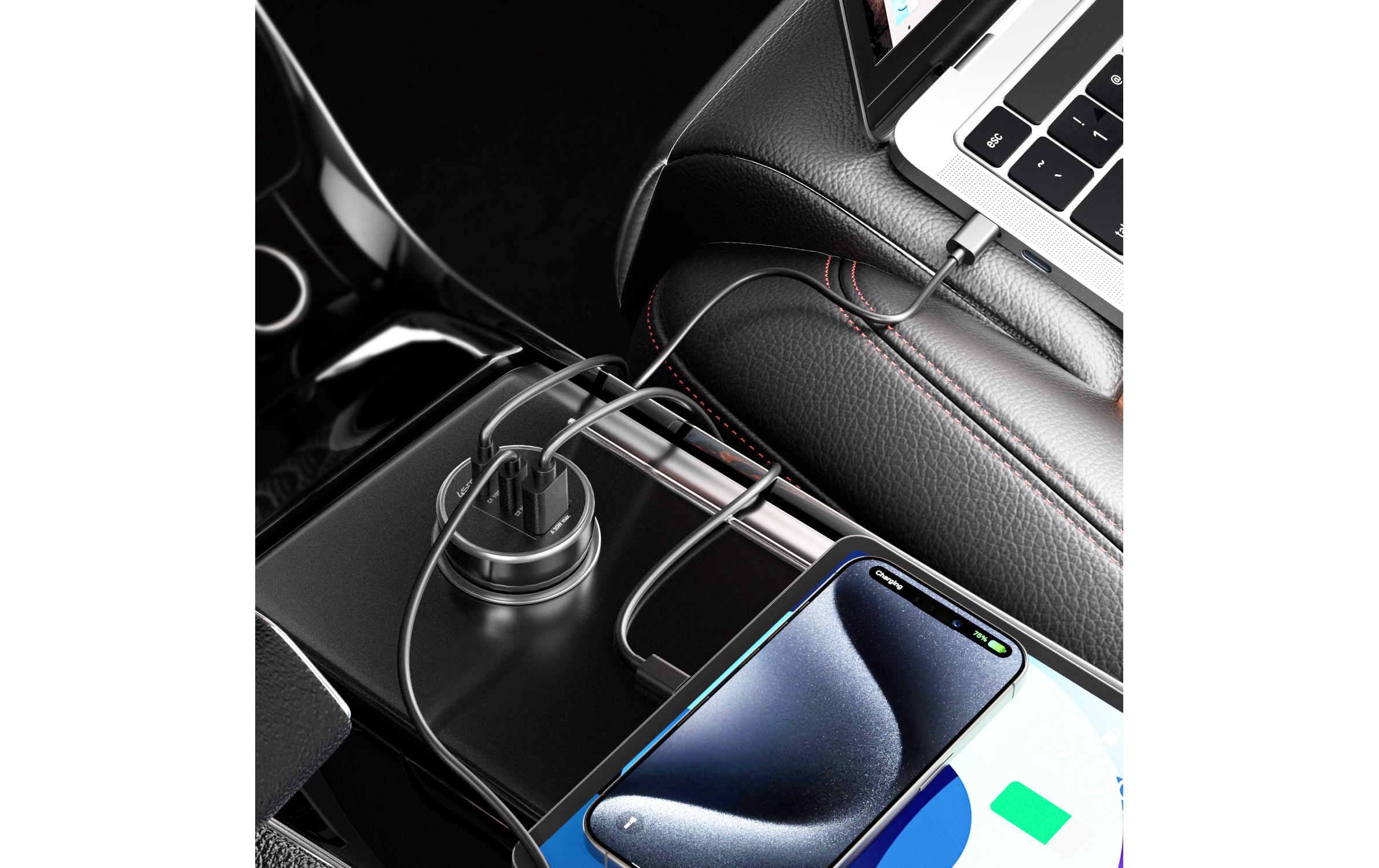 4smarts Autoladegerät VoltRoad Ultimate Schwarz