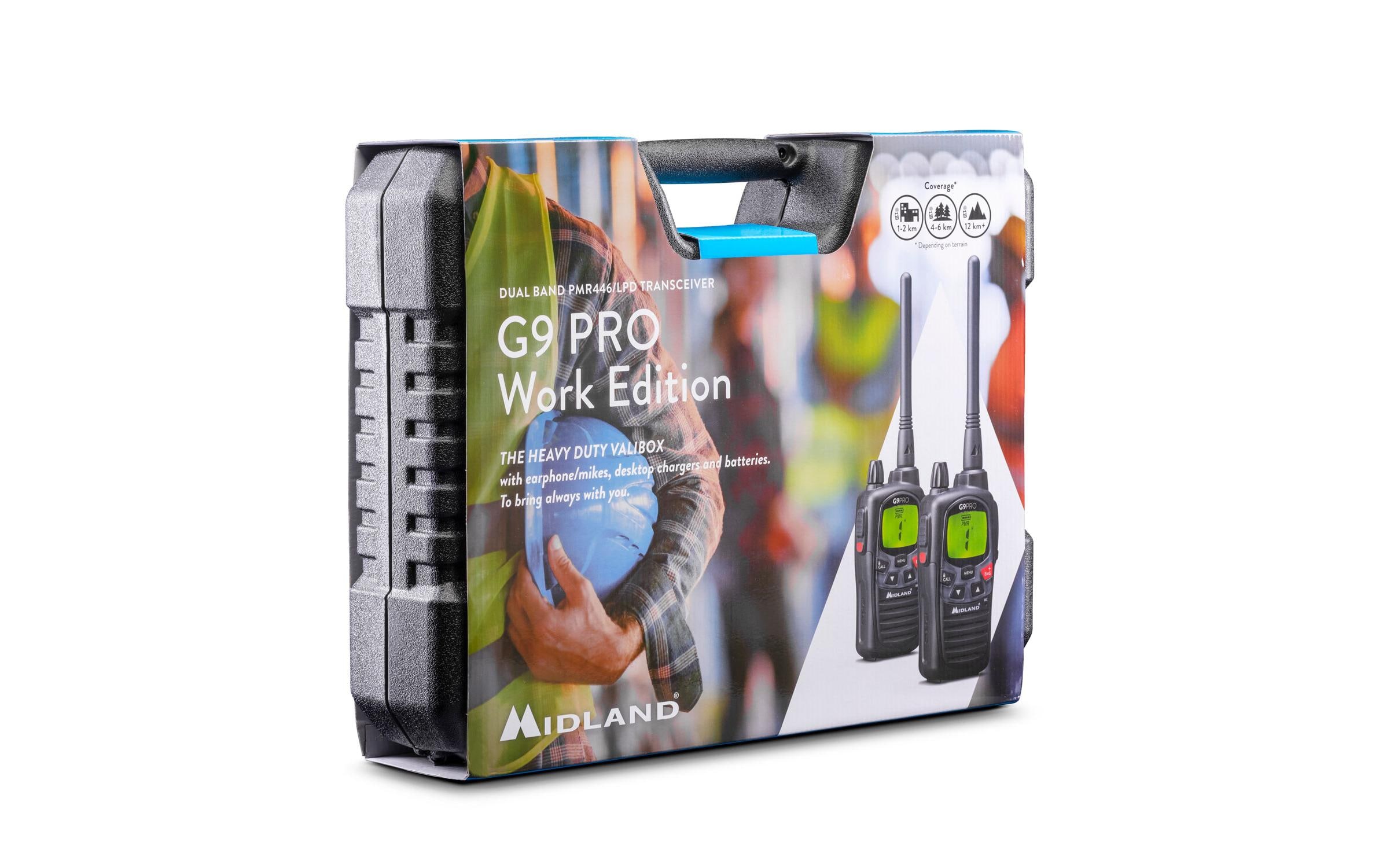 Midland Funkgerät G9 Pro, 2er Set Midland Funkgerät G9 Pro, 2er Set