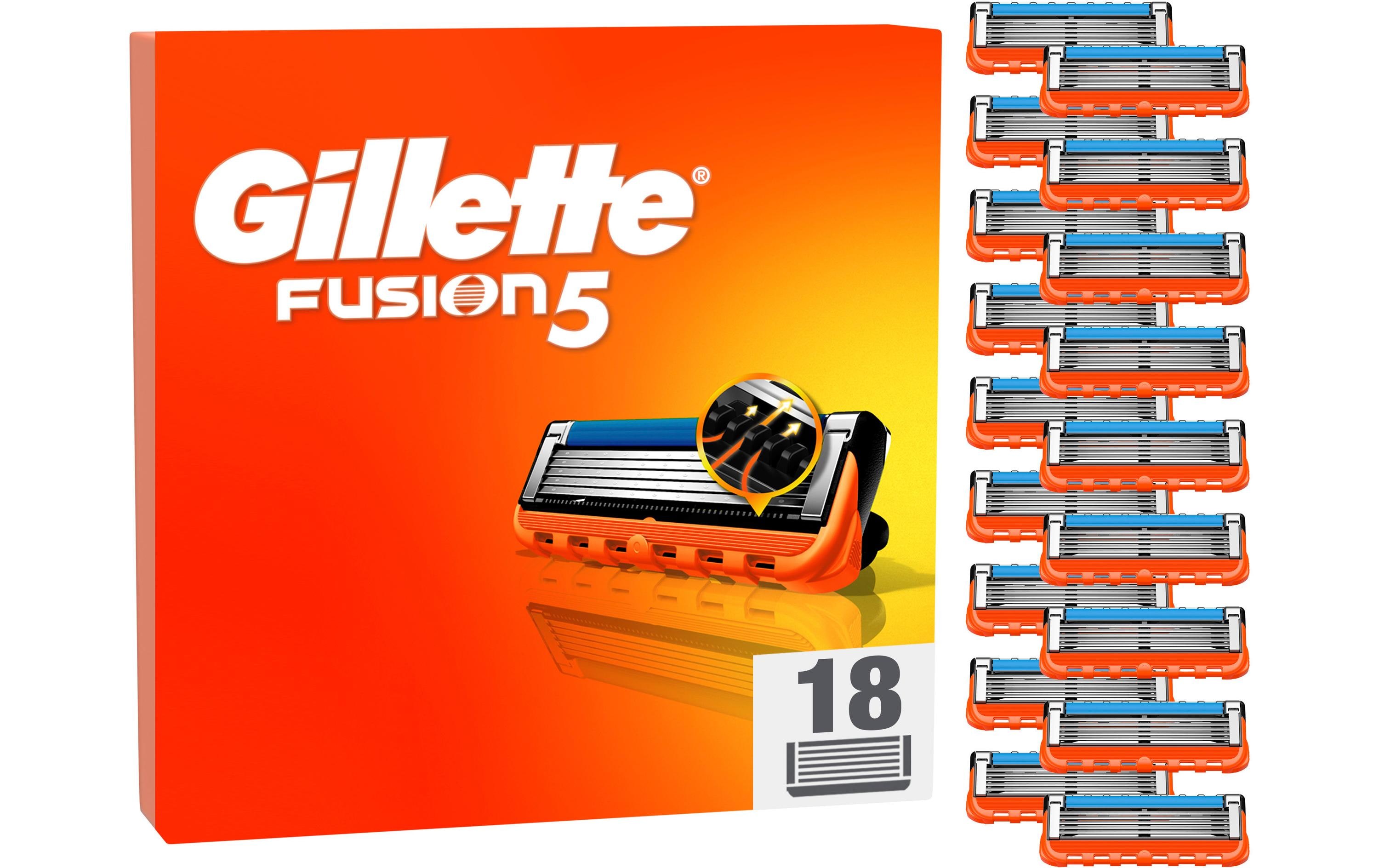 Gillette Rasierklingen Fusion5 18 Stück