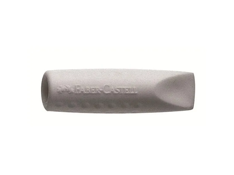 Faber-Castell Radiergummi Grip 2001 Eraser Cap 2 Stück, Grau Faber-Castell Radiergummi Grip 2001 Eraser Cap 2 Stück, Grau