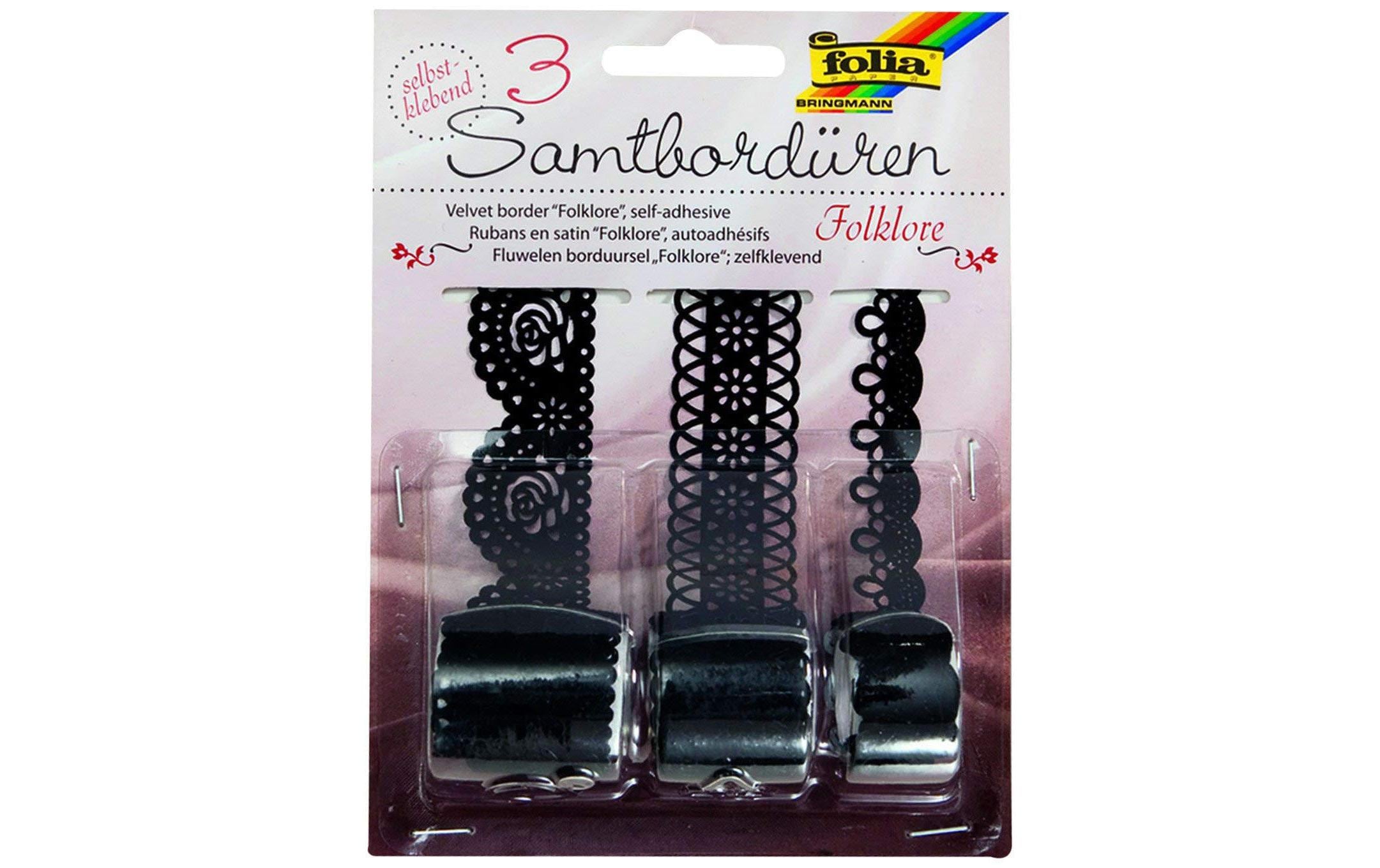 Folia Textilband Folklore Samtbordüren