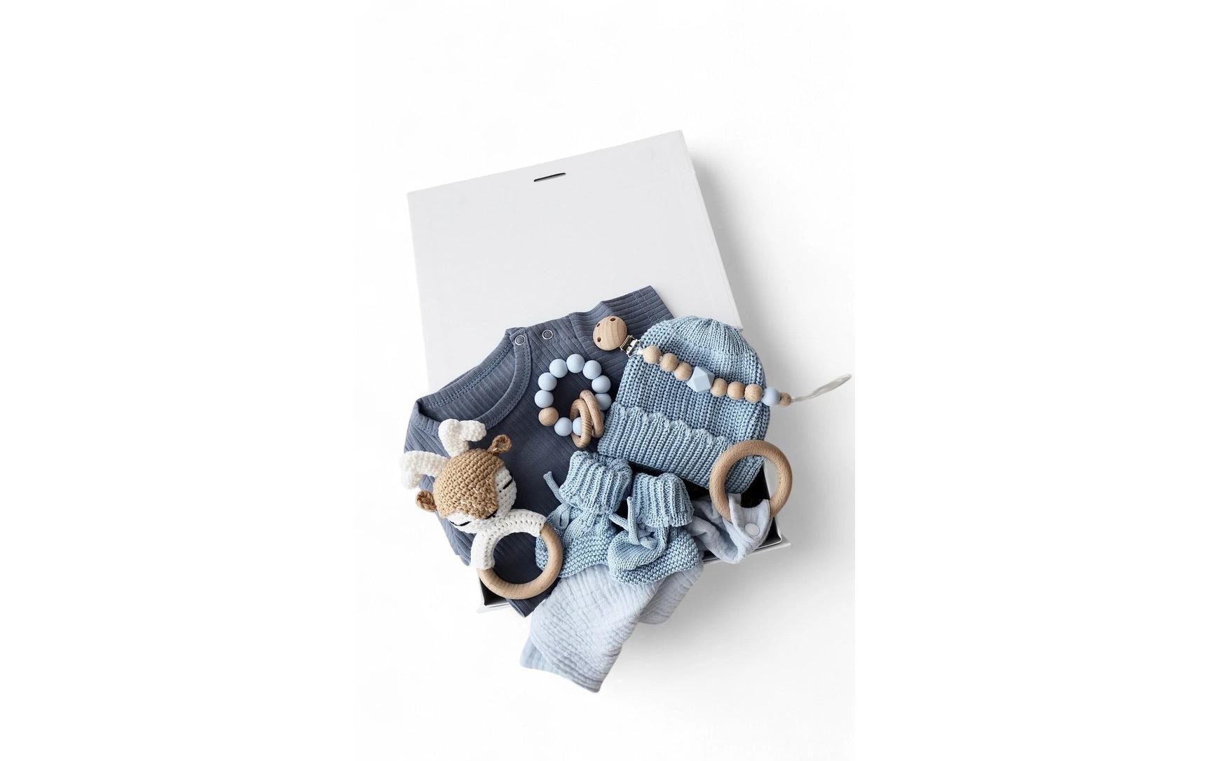 Oykami Baby Geschenkbox Blau Palermo Hirsch Oykami Baby Geschenkbox Blau Palermo Hirsch