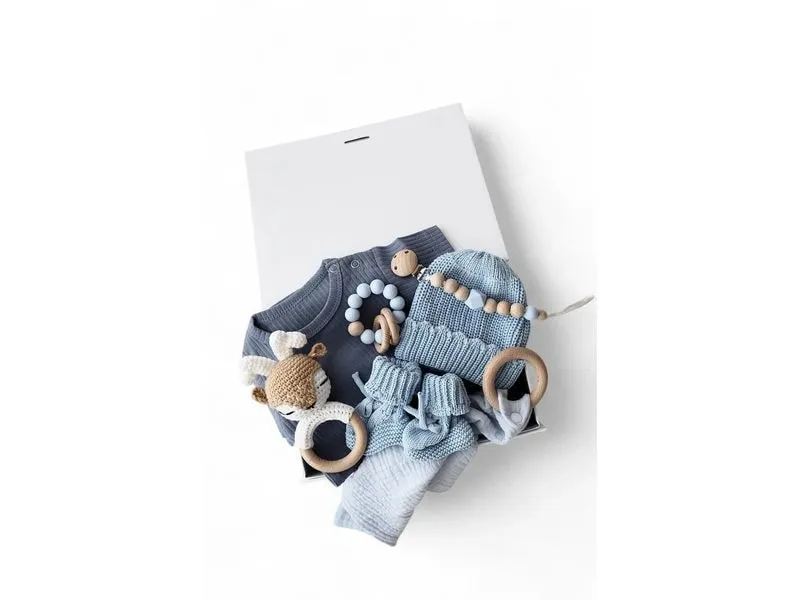 Oykami Baby Geschenkbox Blau Palermo Hirsch Oykami Baby Geschenkbox Blau Palermo Hirsch