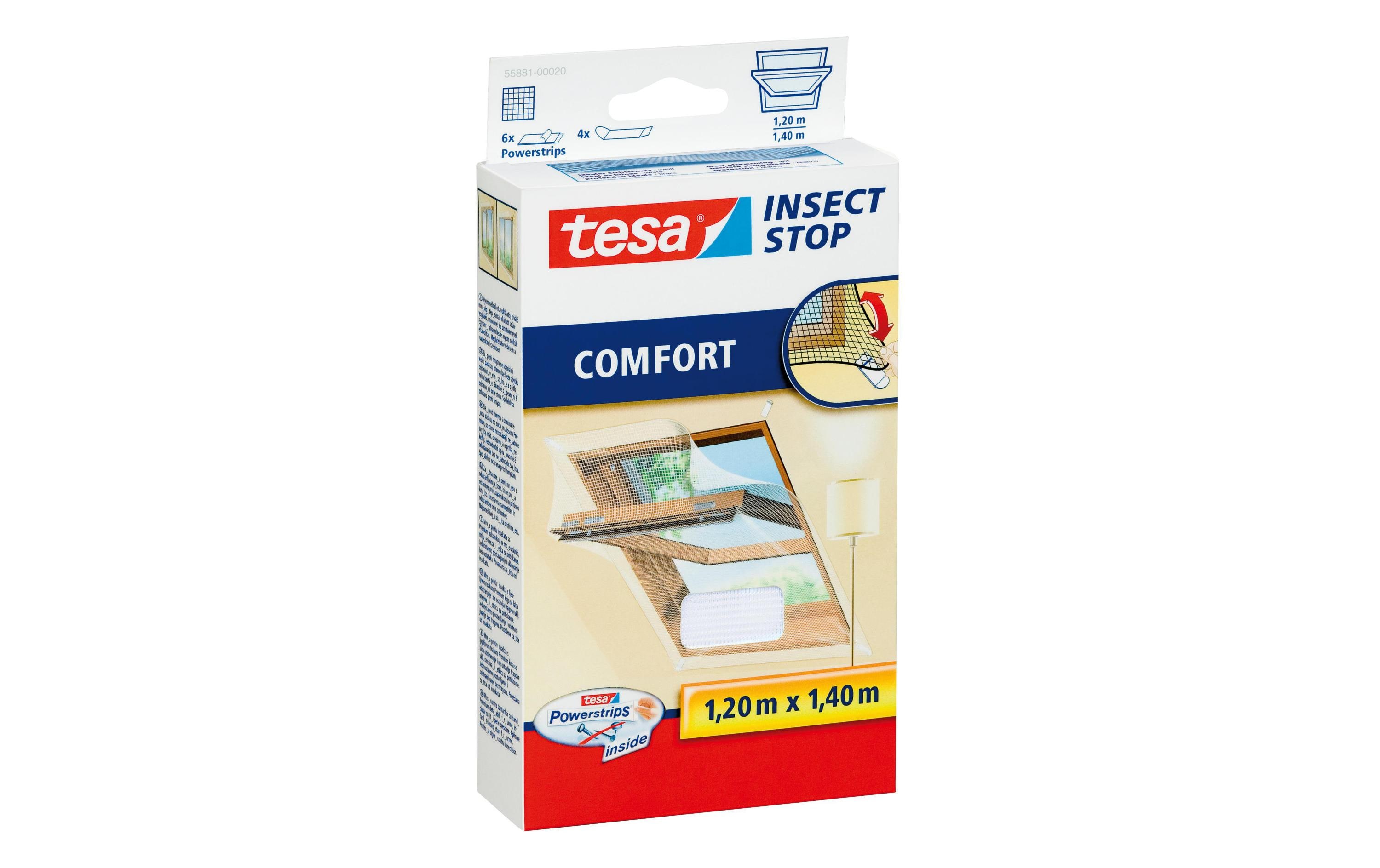 tesa Fliegengitter Insect Stop Comfort Dachfenster