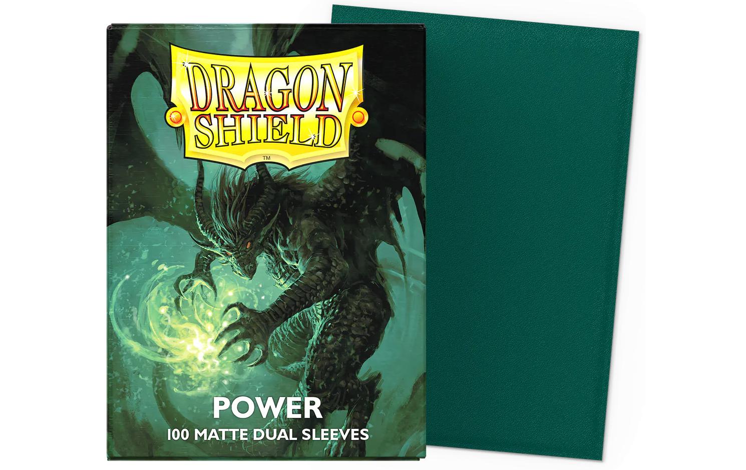 Dragon Shield Kartenhülle Dual Matte – Power green