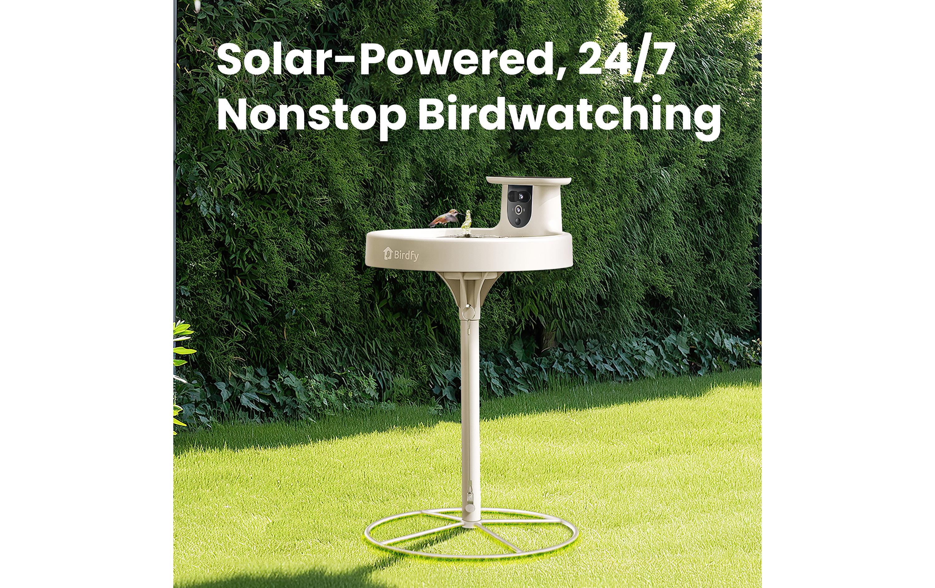 Birdfy Intelligentes Vogelbad mit Kamera