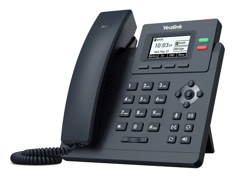 Yealink Tischtelefon SIP-T31G Grau