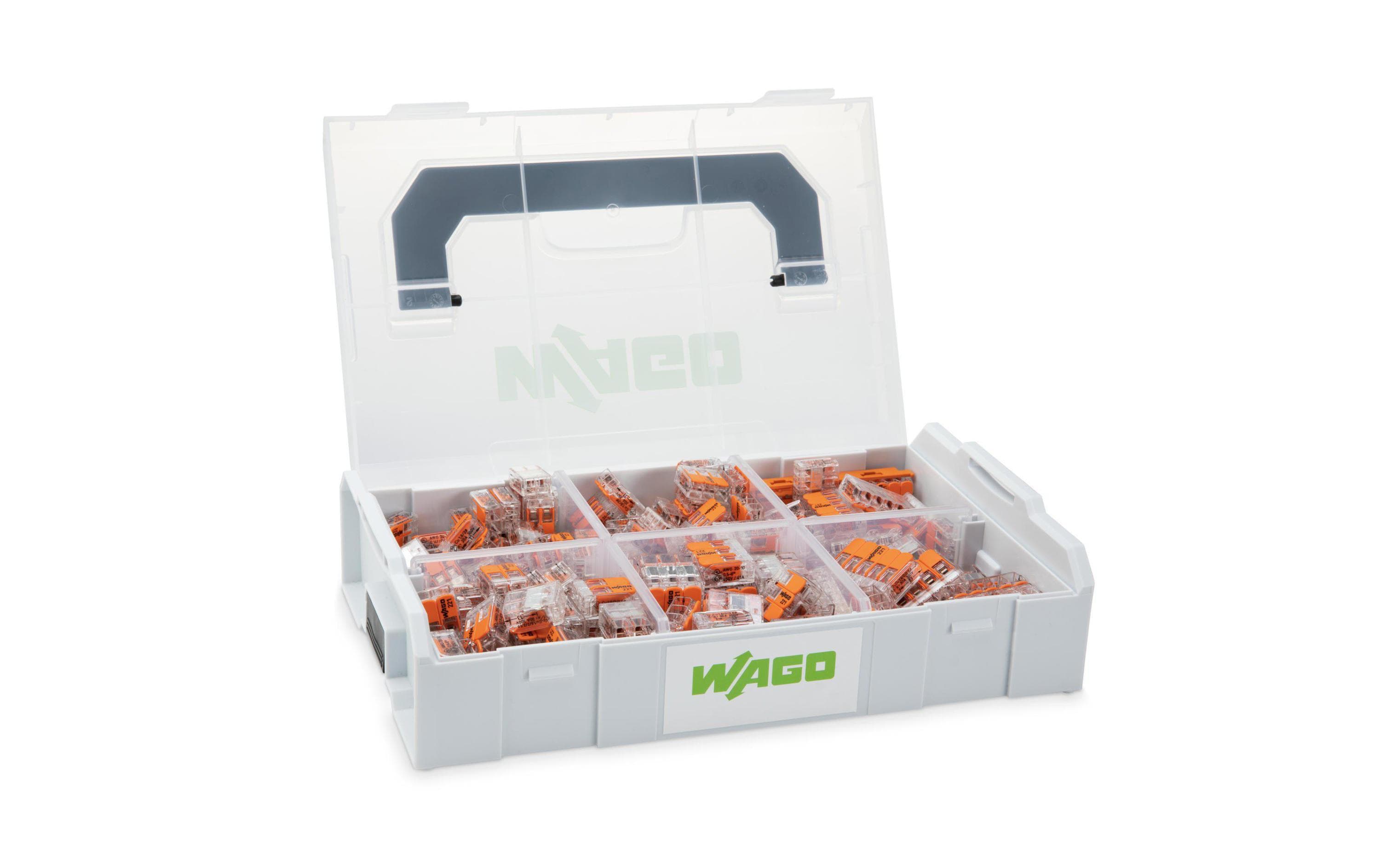 WAGO Verbindungsklemme Set L-BOXX Mini Serie 221, 236 Stück WAGO Verbindungsklemme Set L-BOXX Mini Serie 221, 236 Stück