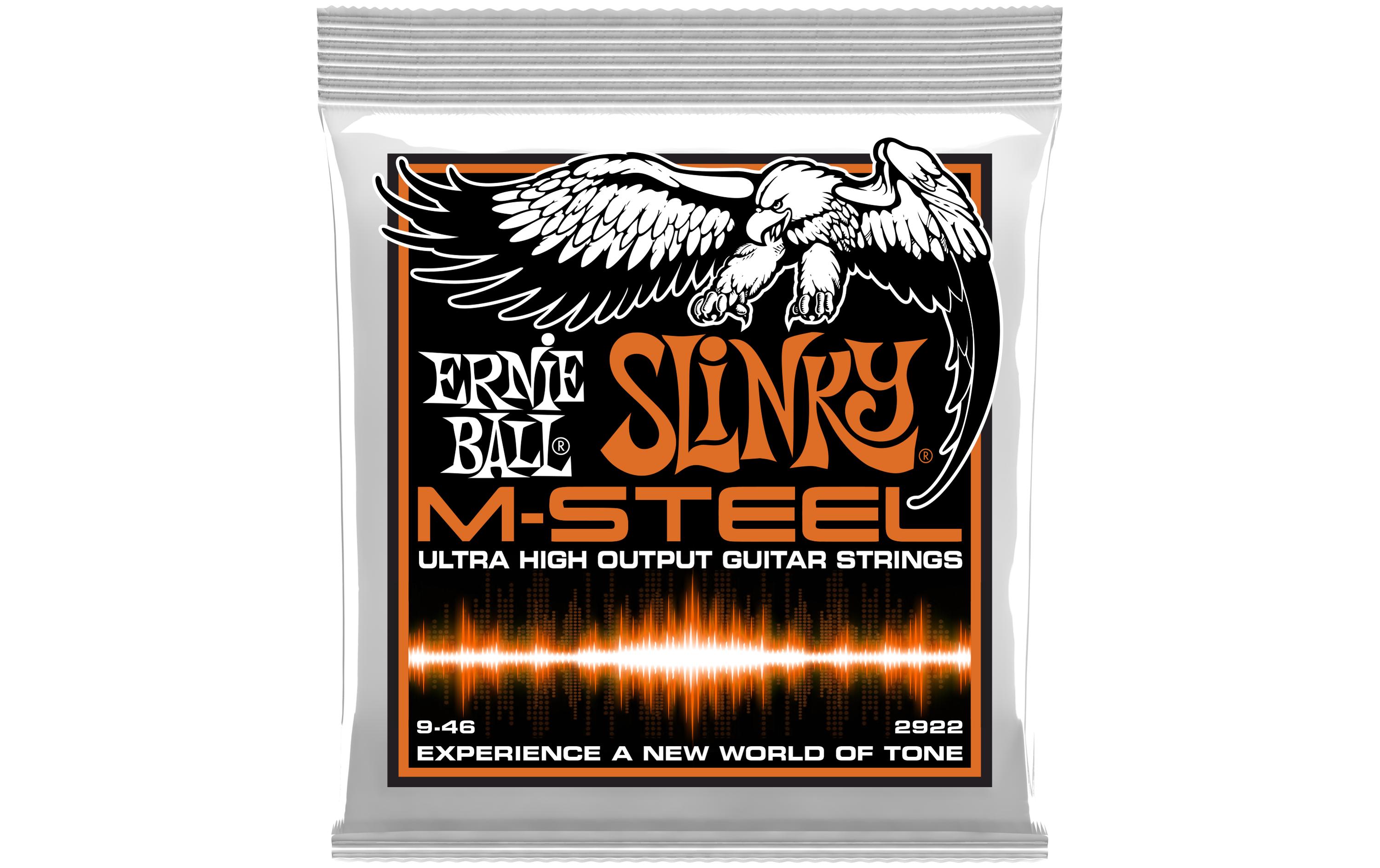 Ernie Ball Gitarrensaiten 2922 Slinky M-Steel – Hybrid 09-46
