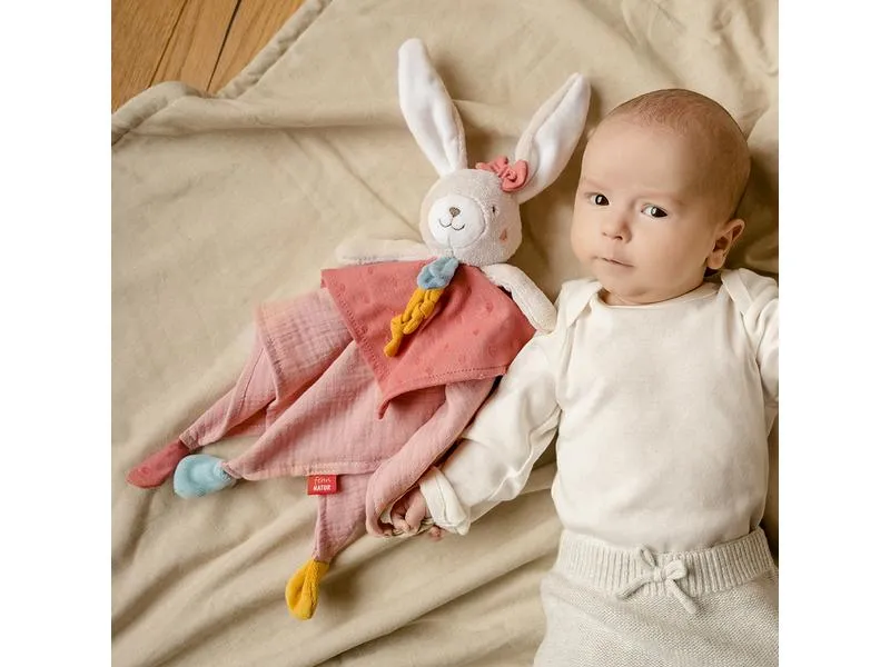 fehn Schmusetuch Natur Hase fehn Schmusetuch Natur Hase
