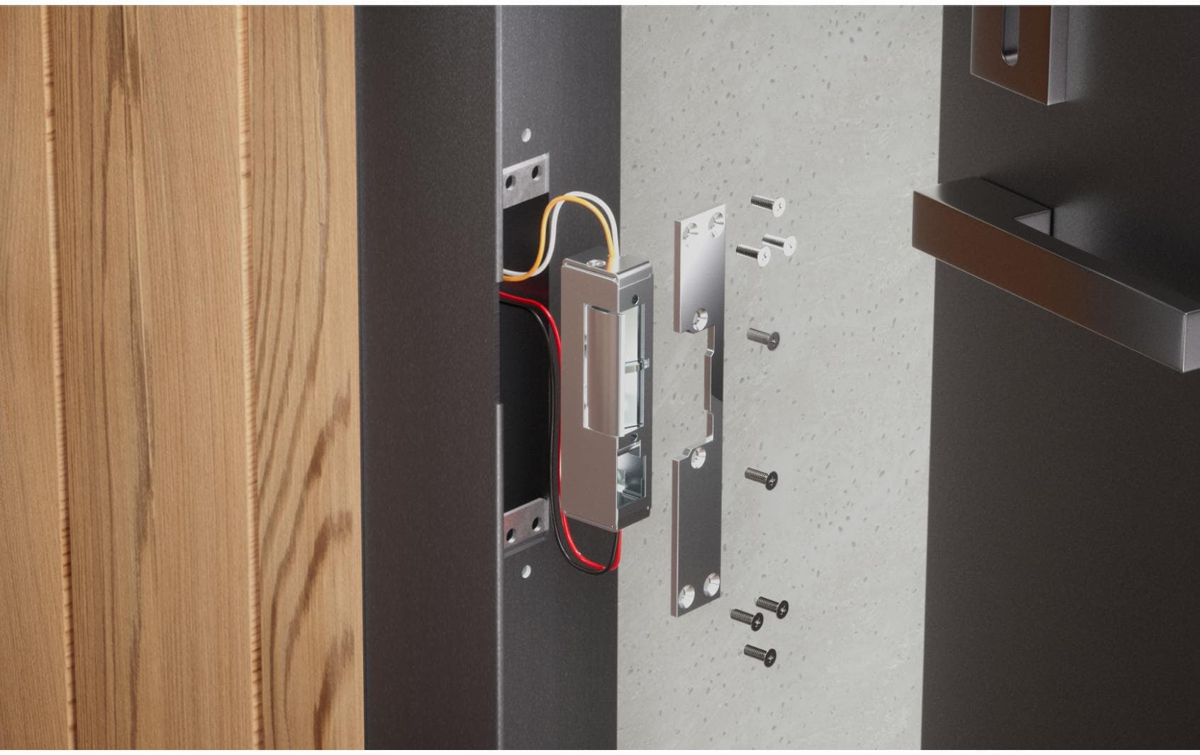 Ubiquiti Fail-Secure Streiksperre Silber