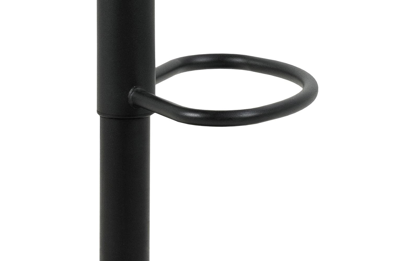 AC Design Barhocker Brooke, 2 Stück, 52 x 109 cm, Anthrazit