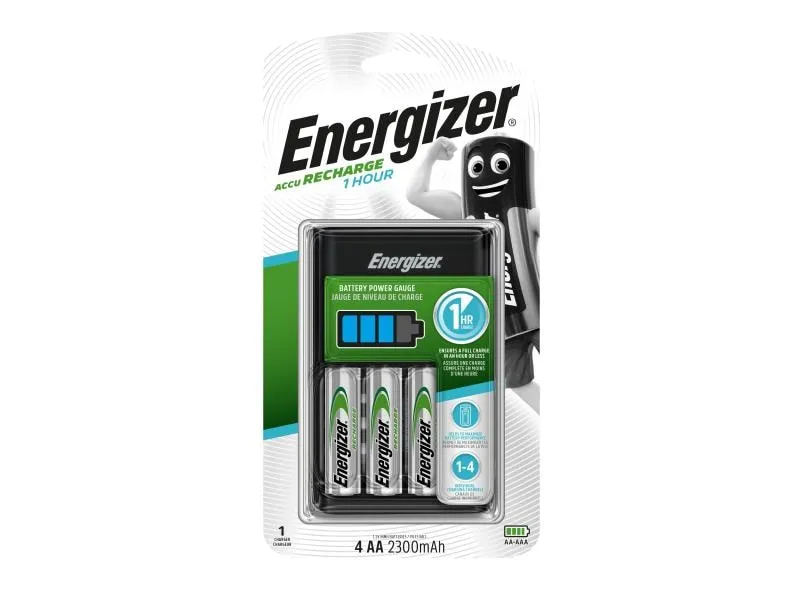 Energizer Ladegerät 1HR Charger 4xAA Energizer Ladegerät 1HR Charger 4xAA