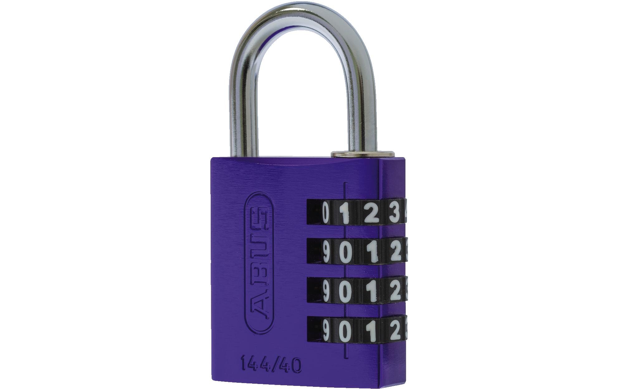 Abus Zahlenschloss 144/40 Lila