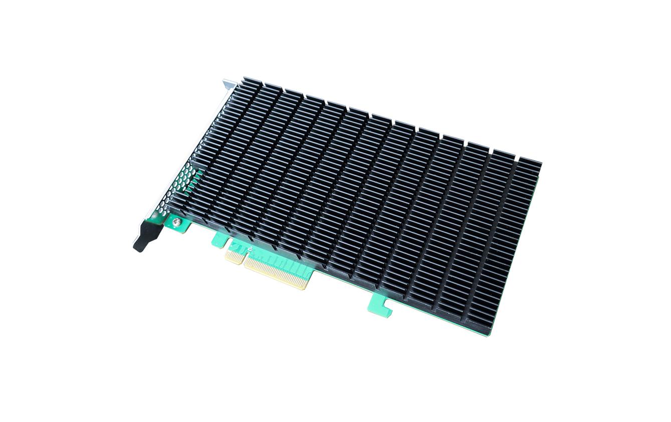 Highpoint Host Bus Adapter Rocket 1204 PCI-Ex8v3 - 4x M.2 NVMe Highpoint Host Bus Adapter Rocket 1204 PCI-Ex8v3 - 4x M.2 NVMe