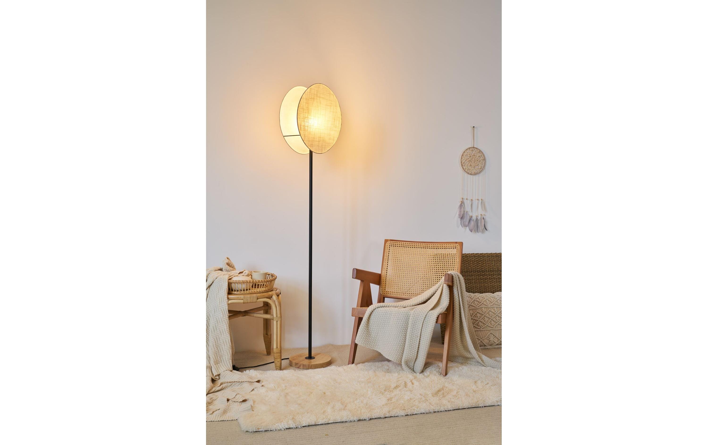 Pauleen Stehleuchte Boho Darling E27, max. 20W, Beige/Schwarz