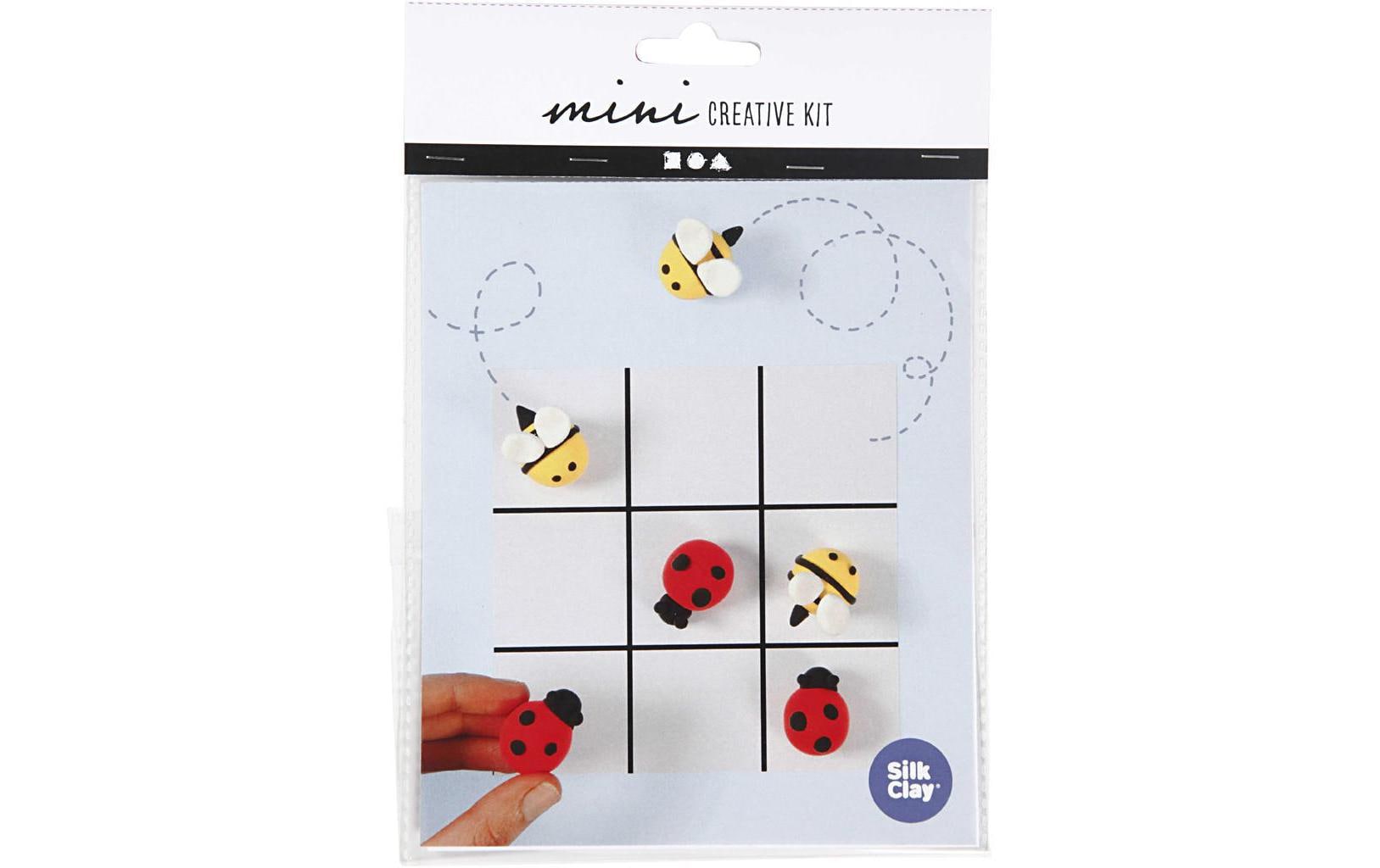 Creativ Company Modellier-Set Tic Tac Toe Modellieren, 1 Set