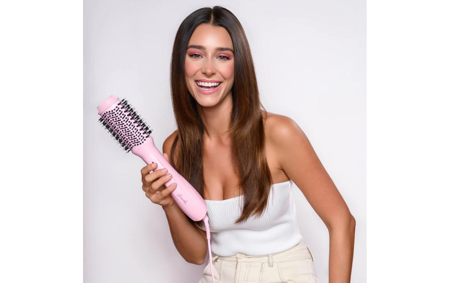 Mermade Warmluftbürste Blow Dry Brush Pink
