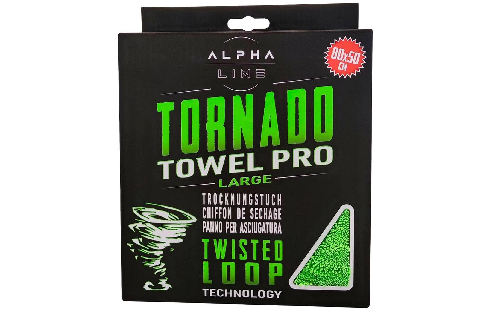 Alpha Line Trockentuch 800 GSM, Tornado Towel Pro Large, 80 cm x 50 cm Alpha Line Trockentuch 800 GSM, Tornado Towel Pro Large, 80 cm x 50 cm