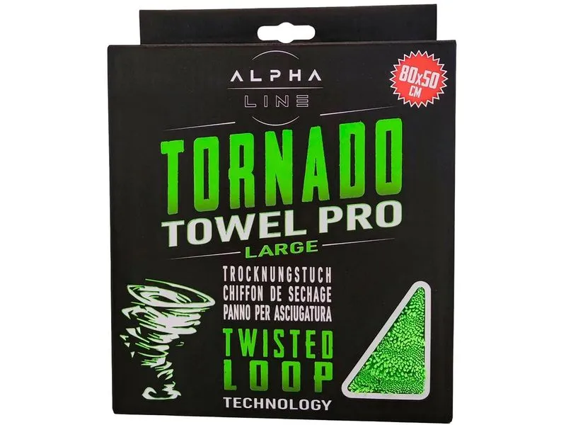 Alpha Line Trockentuch 800 GSM, Tornado Towel Pro Large, 80 cm x 50 cm