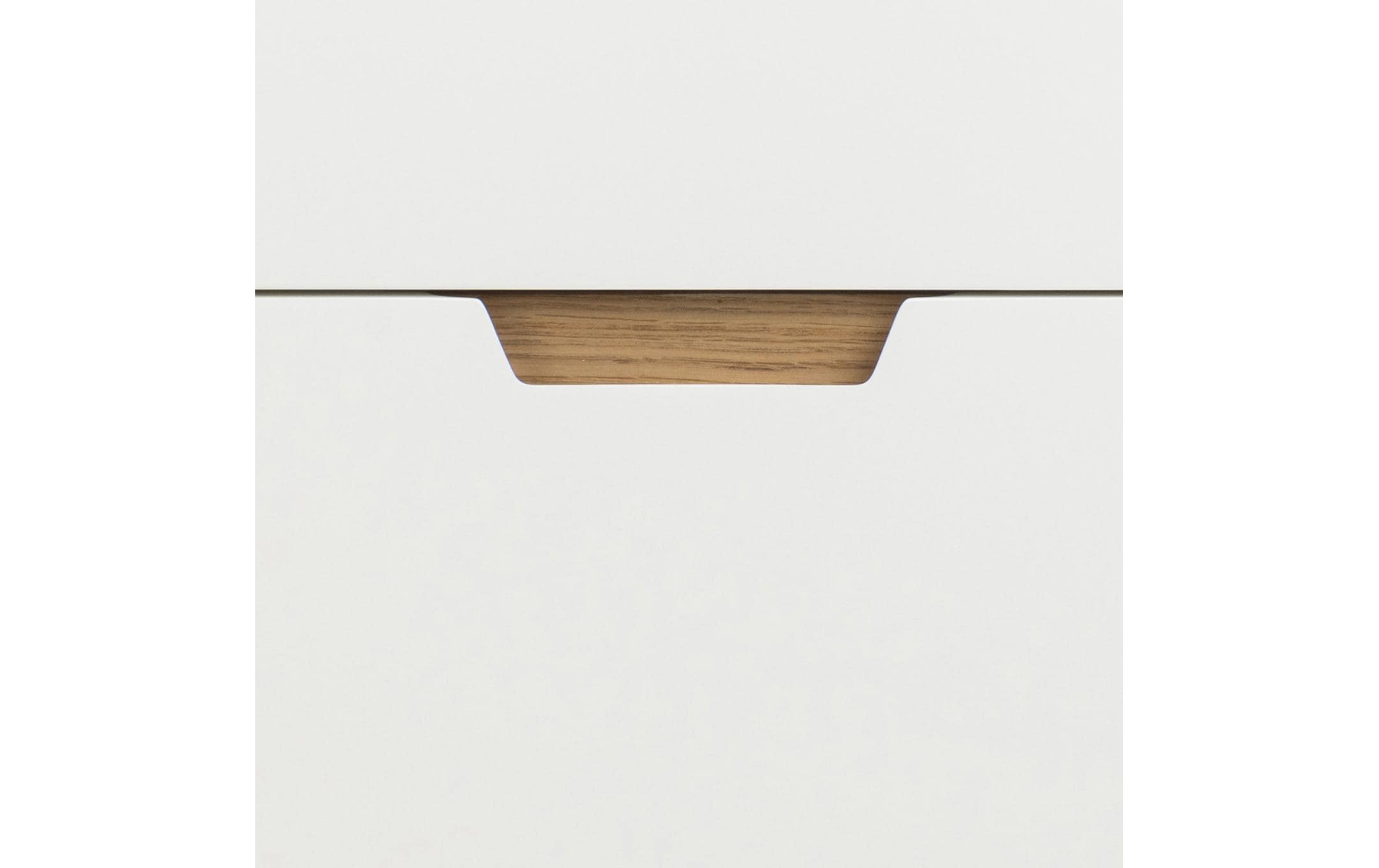 AC Design Kommode Lowell 80 x 80 cm, Weiss