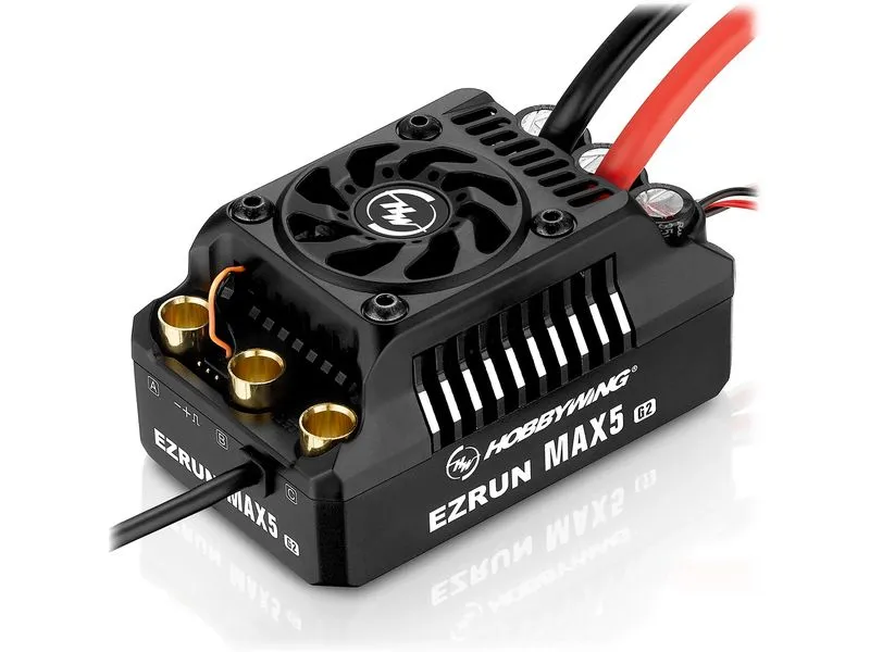 Hobbywing Brushless Regler Ezrun MAX5 HV G2 6-12s Hobbywing Brushless Regler Ezrun MAX5 HV G2 6-12s