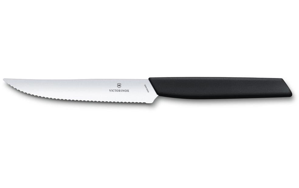 Victorinox Steakmesser Swiss Modern 1 Stück, Schwarz