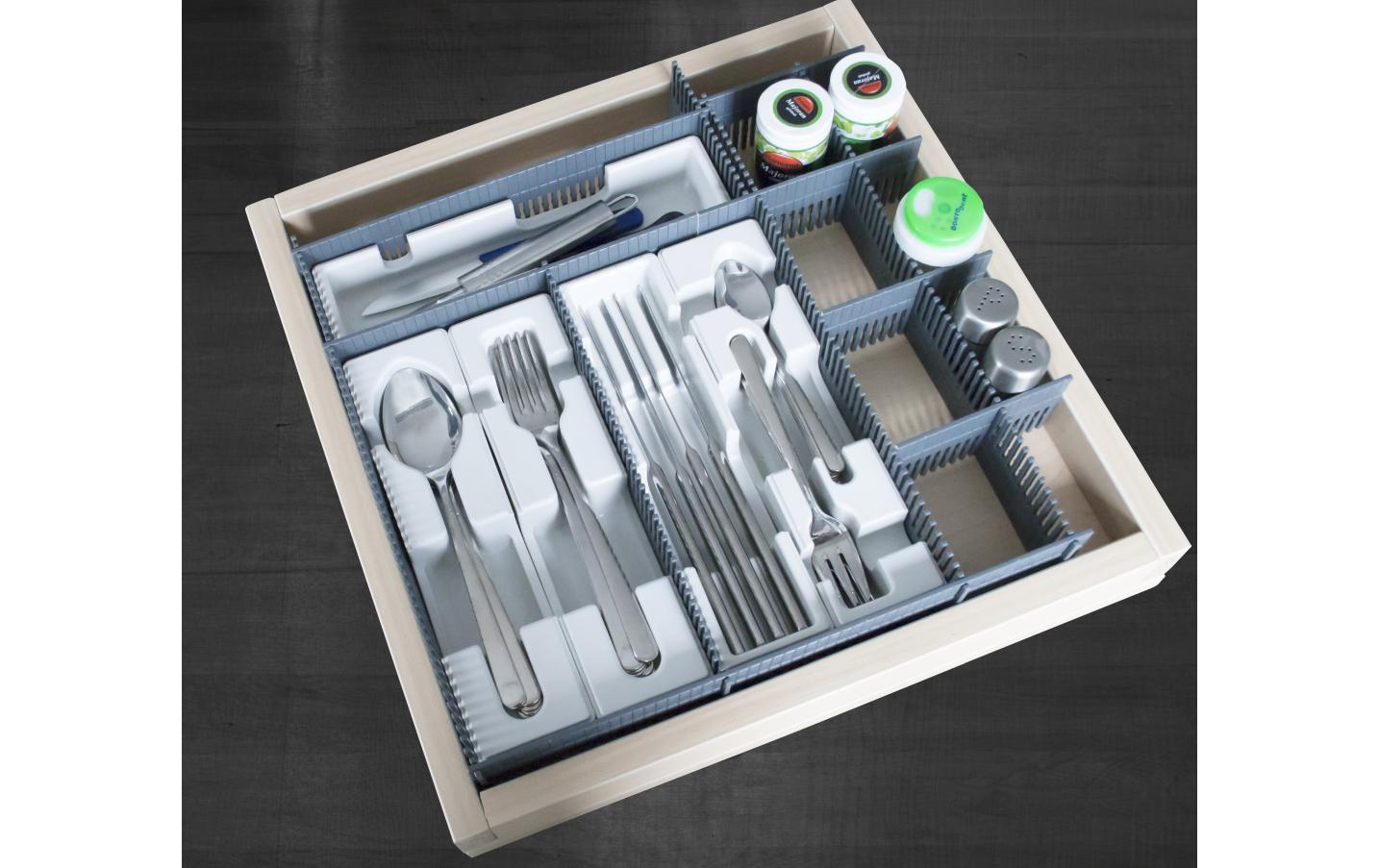 purvario Besteckeinsatz Kontura On-Top 4-teilig