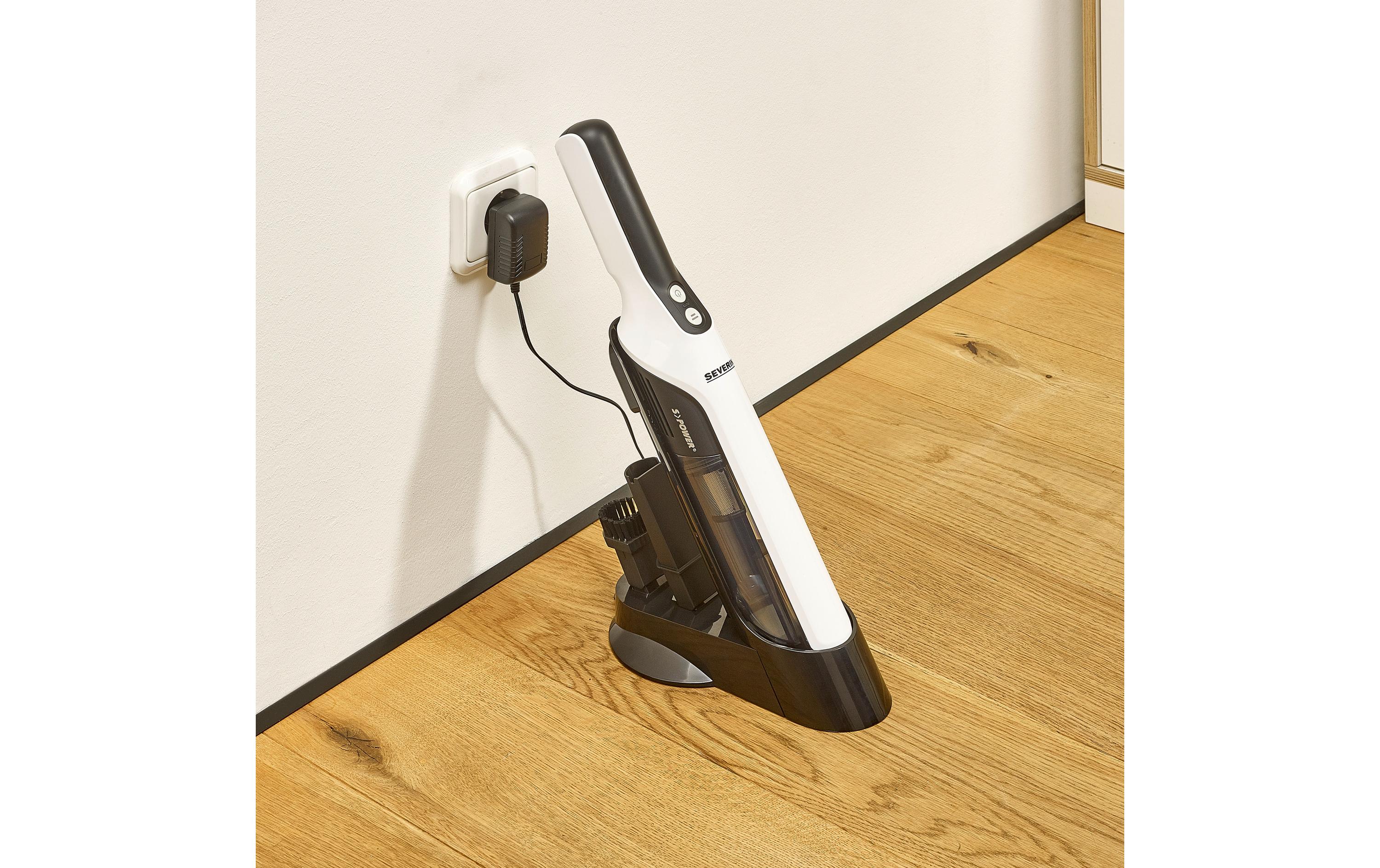 Severin Akku-Handsauger HV 7140 Schwarz/Weiss