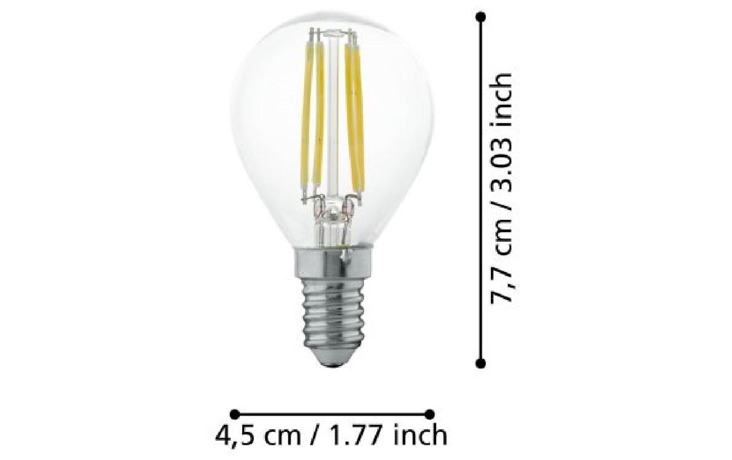 EGLO Leuchten Lampe 4 W E14 Warmweiss