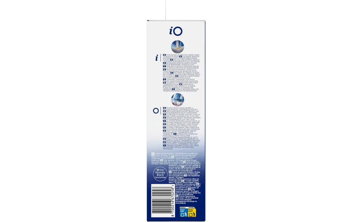Oral-B Elektrische Zahnbürste iO Easy Clean Simple White