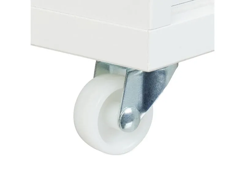 relaxdays Nischenwagen Weiss, 62 x 19.5 x 64 cm relaxdays Nischenwagen Weiss, 62 x 19.5 x 64 cm