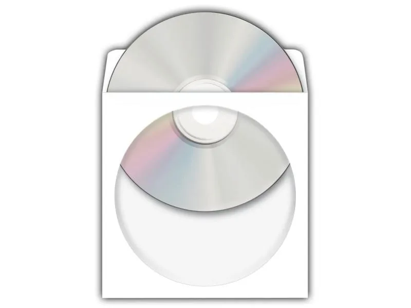 HERMA Hülle CD/DVD Hüllen aus Papier, 100 Stück HERMA Hülle CD/DVD Hüllen aus Papier, 100 Stück