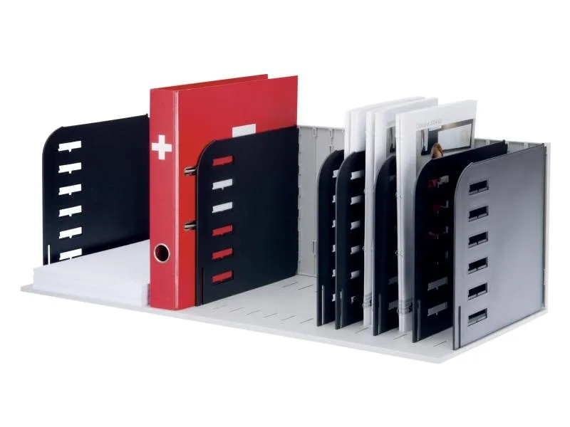 Styro Bücher-Trennwände styrorac 7 Abteile Styro Bücher-Trennwände styrorac 7 Abteile