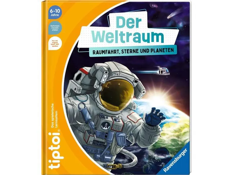 tiptoi Lernbuch Der Weltraum: Raumfahrt, Sterne und Planeten tiptoi Lernbuch Der Weltraum: Raumfahrt, Sterne und Planeten