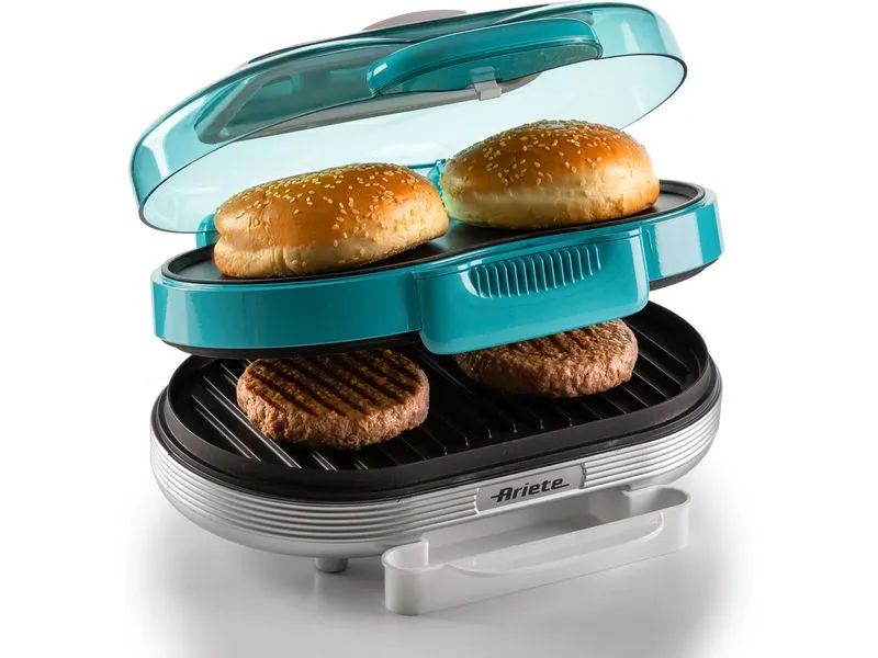 Ariete Hamburger-Grill Party Time ARI-205-BL 1200 W, Blau