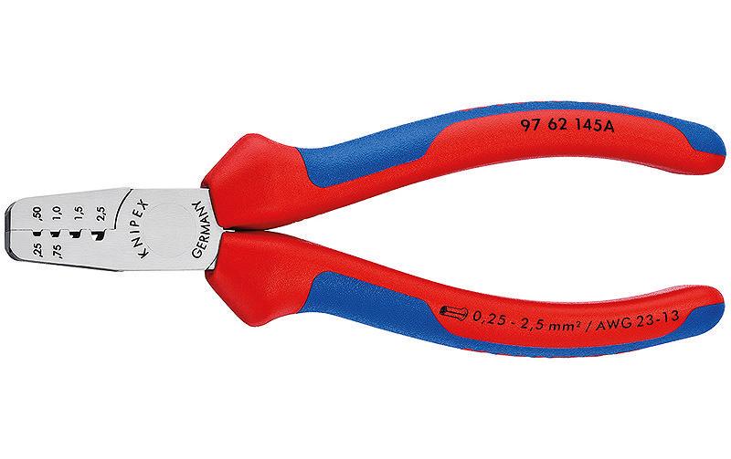 Knipex Crimpzange 145 mm für Aderendhülsen Knipex Crimpzange 145 mm für Aderendhülsen