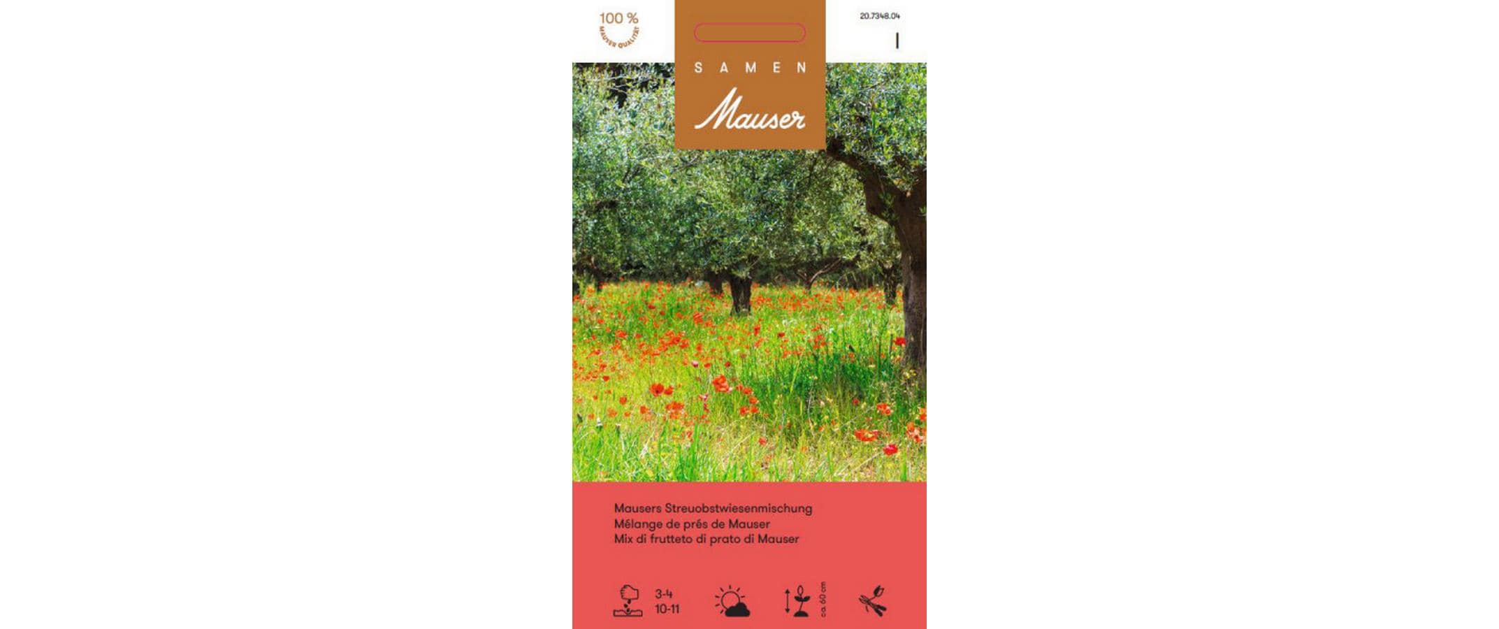 Samen Mauser Mausers Streuobstwiesenmischun