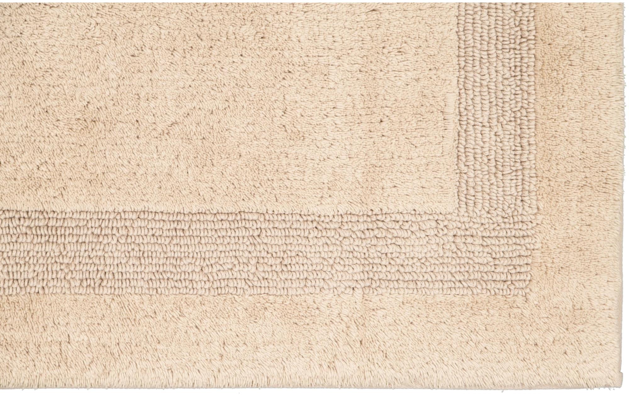 Cawö Badteppich 60 x 60 cm, Sand