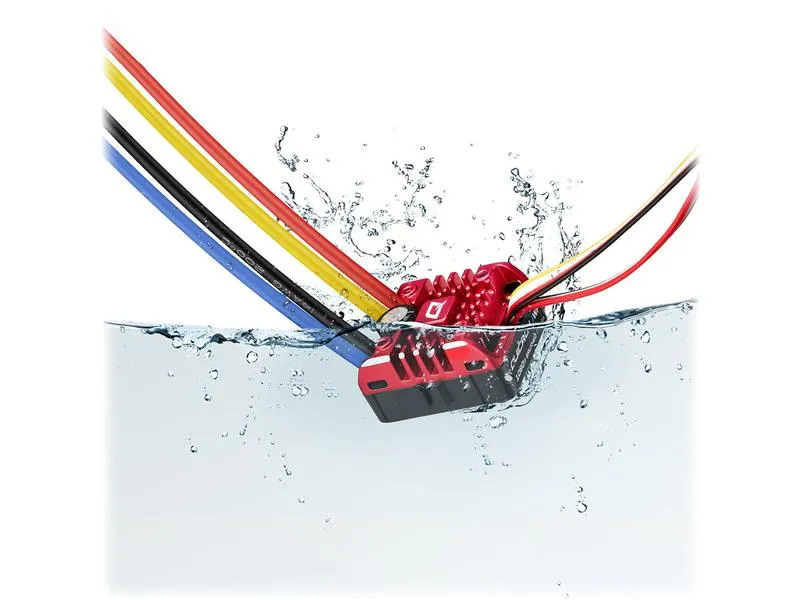 Hobbywing Brushed Regler QuicRun WP1080-G2 Crawler 80A, 2-3S Hobbywing Brushed Regler QuicRun WP1080-G2 Crawler 80A, 2-3S