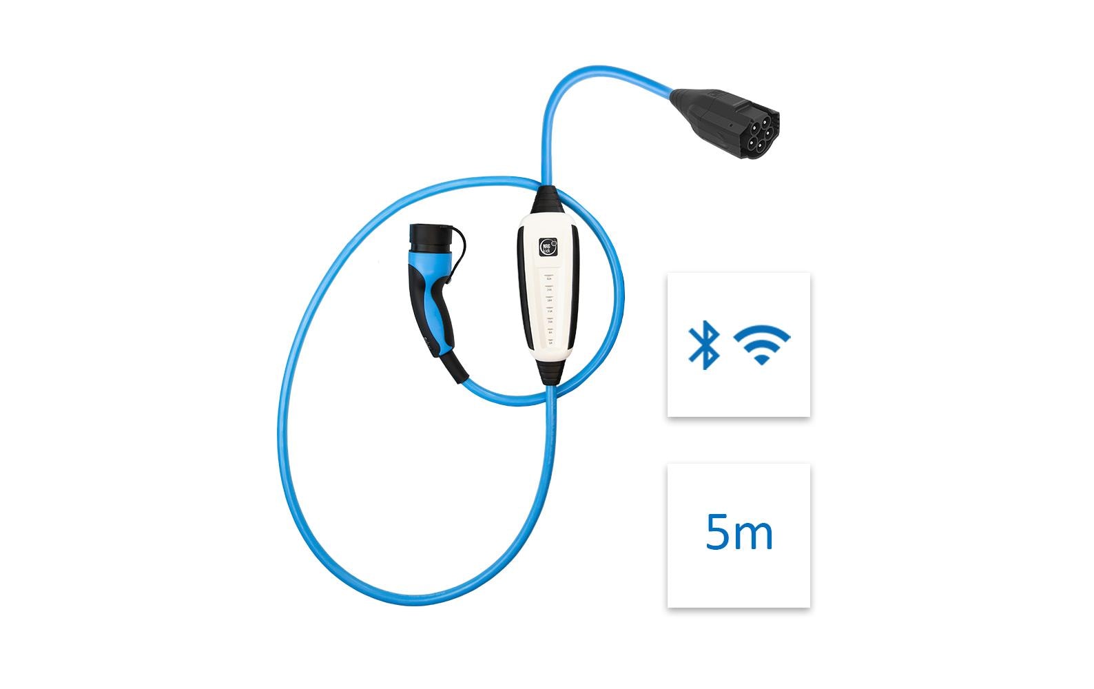 NRGkick Mobile Ladestation 32A Pure, 5 m, WLAN, BLE NRGkick Mobile Ladestation 32A Pure, 5 m, WLAN, BLE