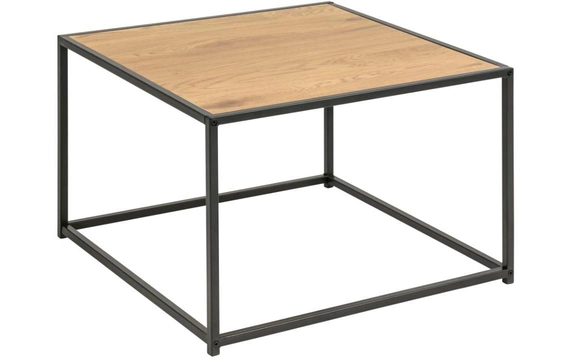 AC Design Couchtisch Seaford Quadratisch, Nature/Schwarz AC Design Couchtisch Seaford Quadratisch, Nature/Schwarz