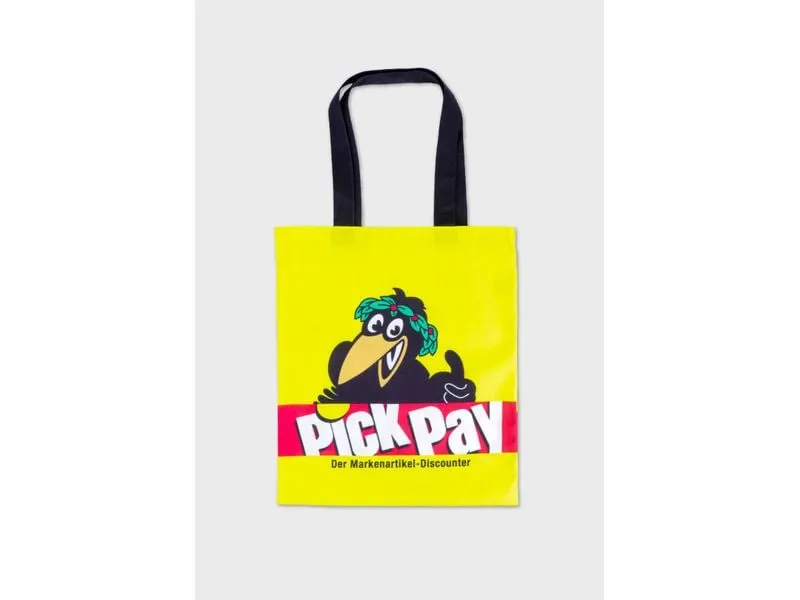 Swissmeme Einkaufstasche PickPay Gelb, 38 x 42 cm