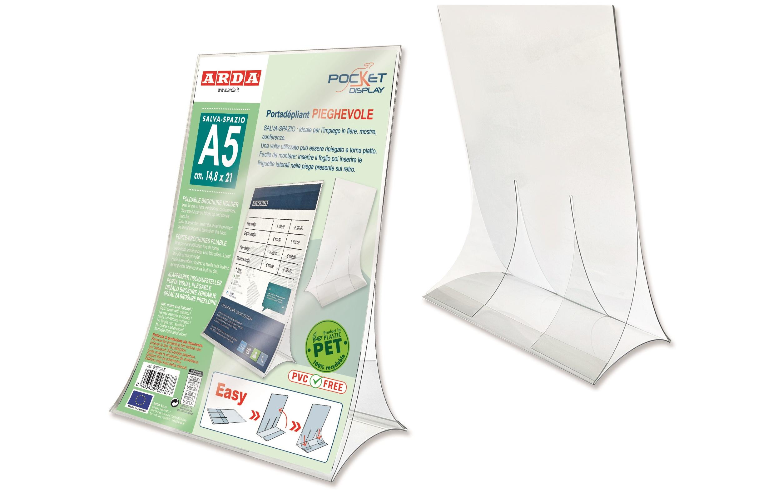 Arda Tischaufsteller A5 klappbar